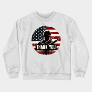 Memorial Day Thank You Crewneck Sweatshirt